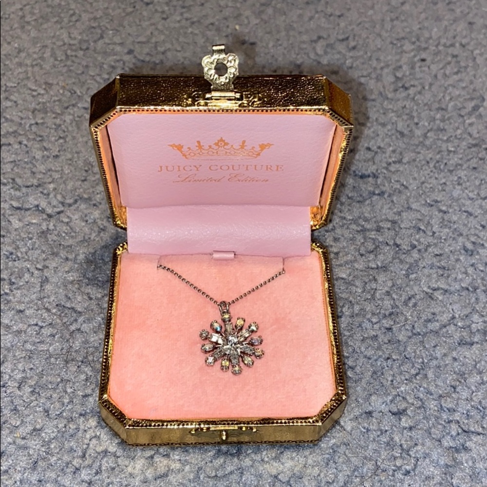 Juicy Couture Limited Edition Snowflake Necklace